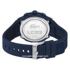 LACOSTE LC33 BETTER 2011515 Blue Dial White Silicone Strap