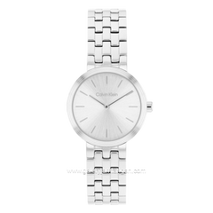 CALVIN KLEIN 25100186 FORME Silver Stainless Steel