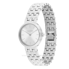 CALVIN KLEIN 25100186 FORME Silver Stainless Steel
