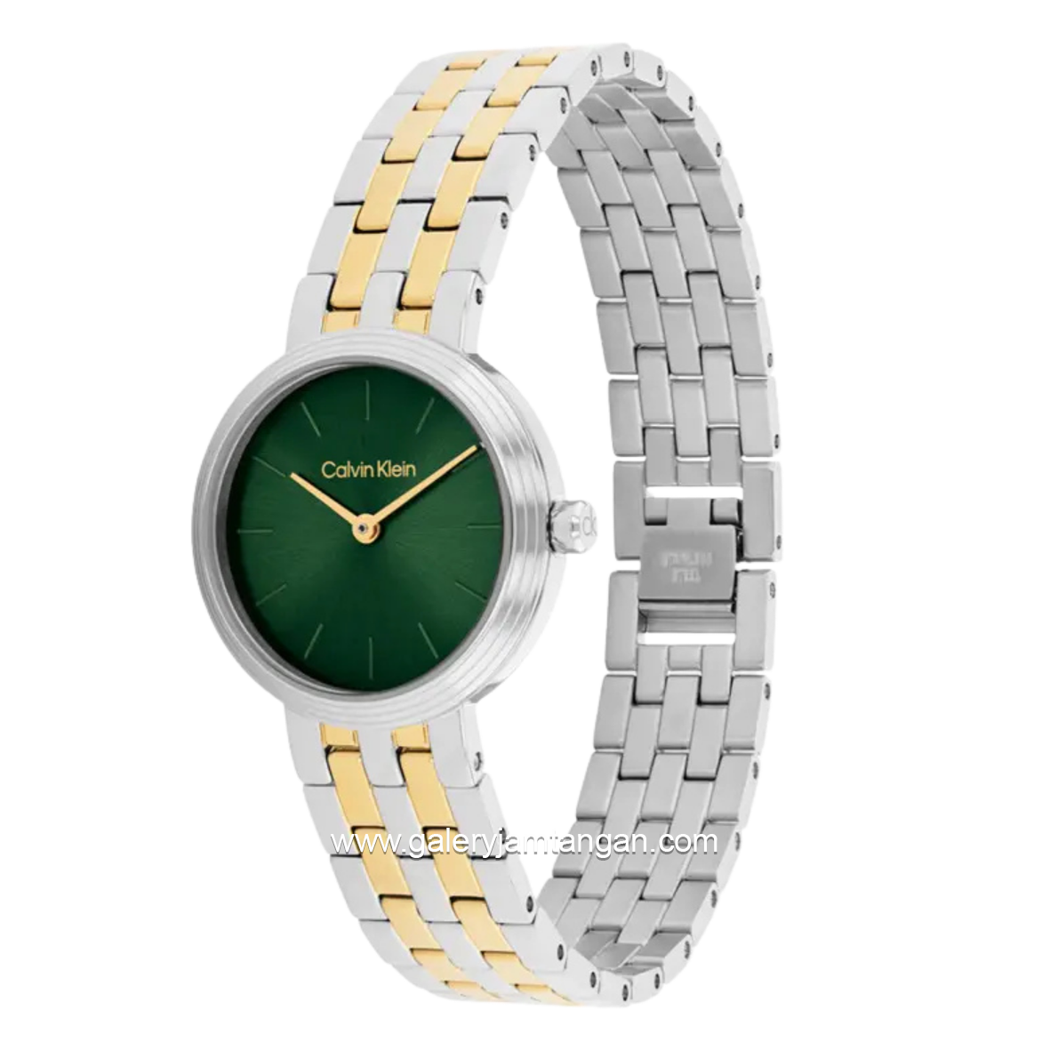 CALVIN KLEIN FORME 25100188 Two Tone Dial Green Stainless Steel