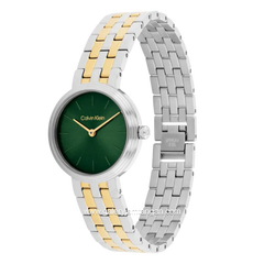 CALVIN KLEIN FORME 25100188 Two Tone Dial Green Stainless Steel