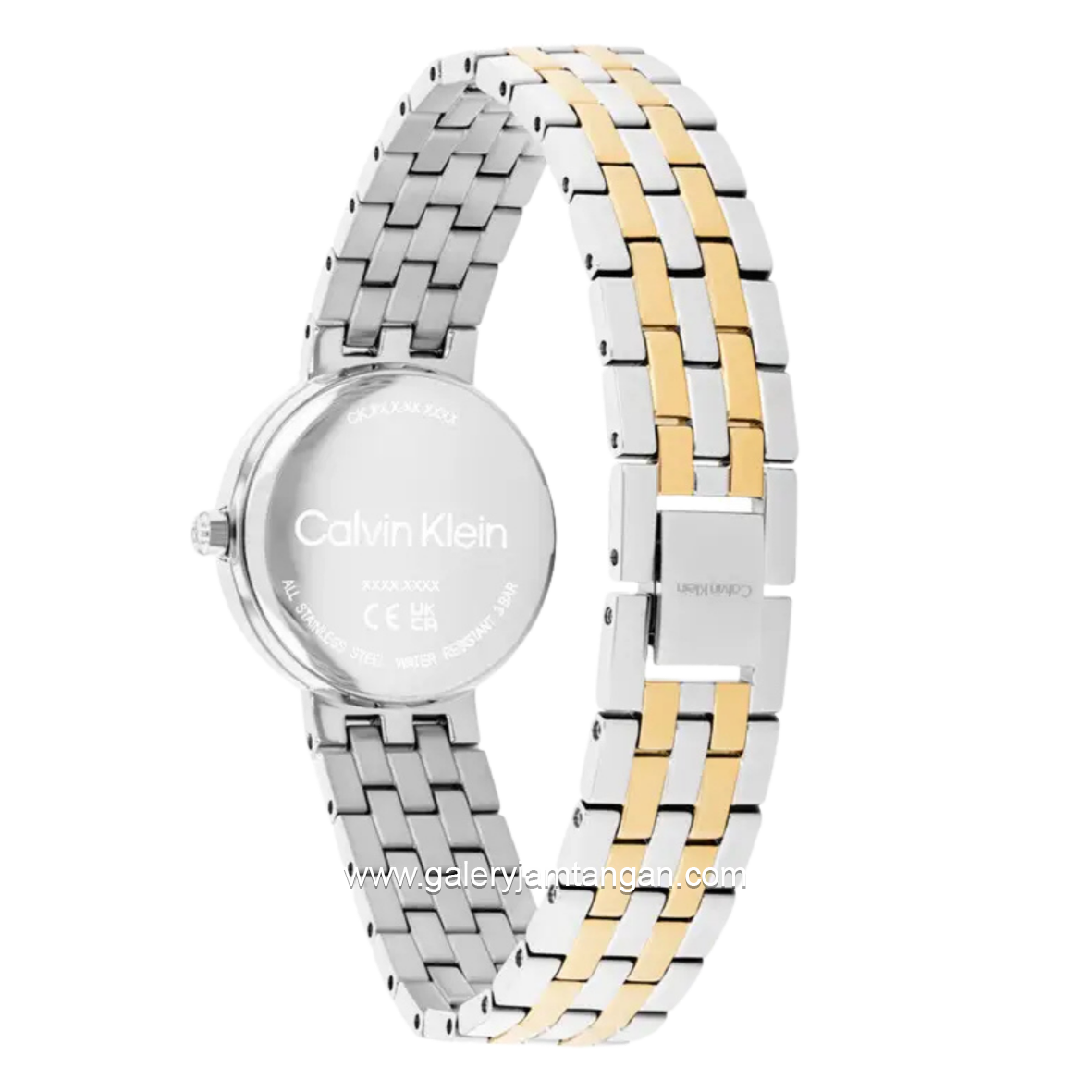 CALVIN KLEIN FORME 25100188 Two Tone Dial Green Stainless Steel