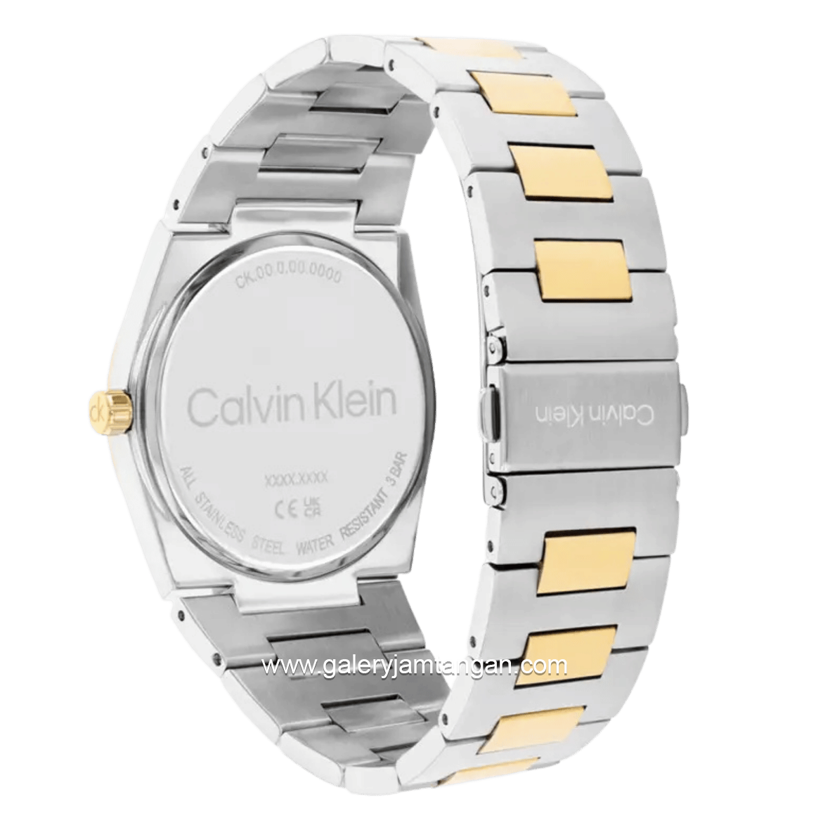 CALVIN KLEIN EMPOWER 25200544 Silver Gold Dial Gold Stainless Steel Strap
