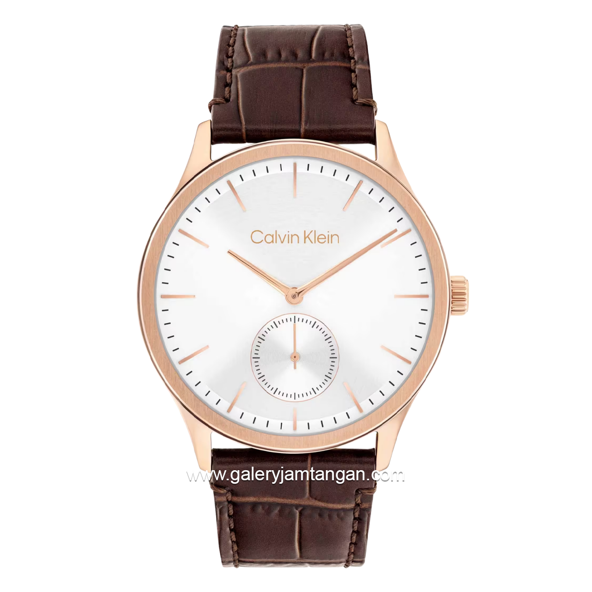 CALVIN KLEIN TAILORED 25200553 Brown Leather Strap