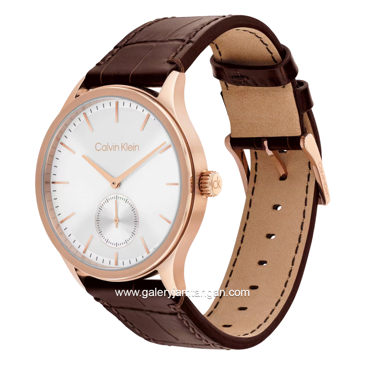 CALVIN KLEIN TAILORED 25200553 Brown Leather Strap