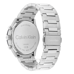 CALVIN KLEIN PERFORMANCE 25200556 Silver Dial Blue Stainless Steel Strap