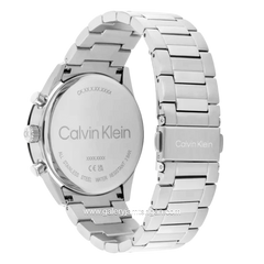 CALVIN KLEIN PERFORMANCE 25200557 Silver Dial Black Stainless Steel Strap