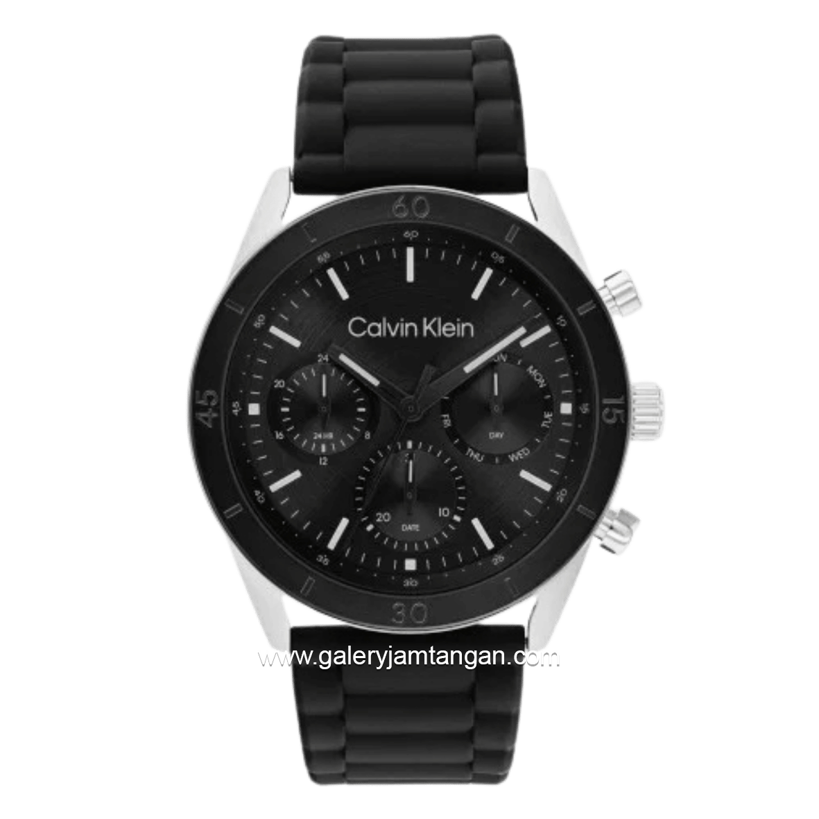 CALVIN KLEIN PERFORMANCE 25200559 Black Rubber Strap