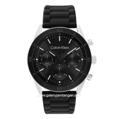 CALVIN KLEIN PERFORMANCE 25200559 Black Rubber Strap