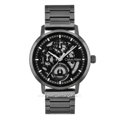 CALVIN KLEIN GAUGE 25200563 Grey Gunmetal Stainless Steel Strap