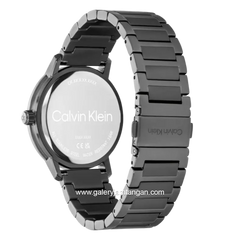 CALVIN KLEIN GAUGE 25200563 Grey Gunmetal Stainless Steel Strap