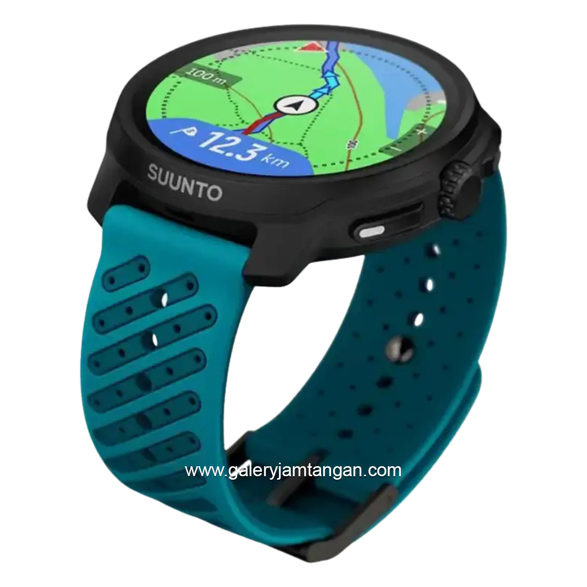 SUUNTO RACE 2 WAVE BLUE Silicone Strap