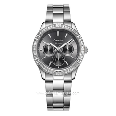 Alexandre Christie AC 2A51 BF Multifunction Silver Dial Black Stainless Steel
