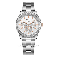 Alexandre Christie AC 2A51 BF Multifunction Silver Stainless Steel