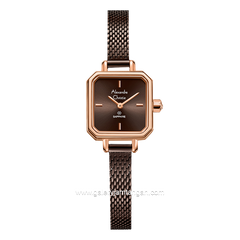 Alexandre Christie AC 2B36 LH Women's Watch Brown Rosegold Shandrope Strap