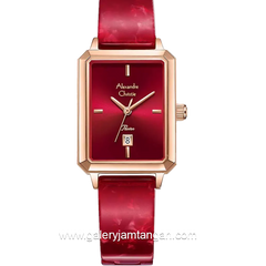 Alexandre Christie AC 2B75 LD Red Ceramic Strap
