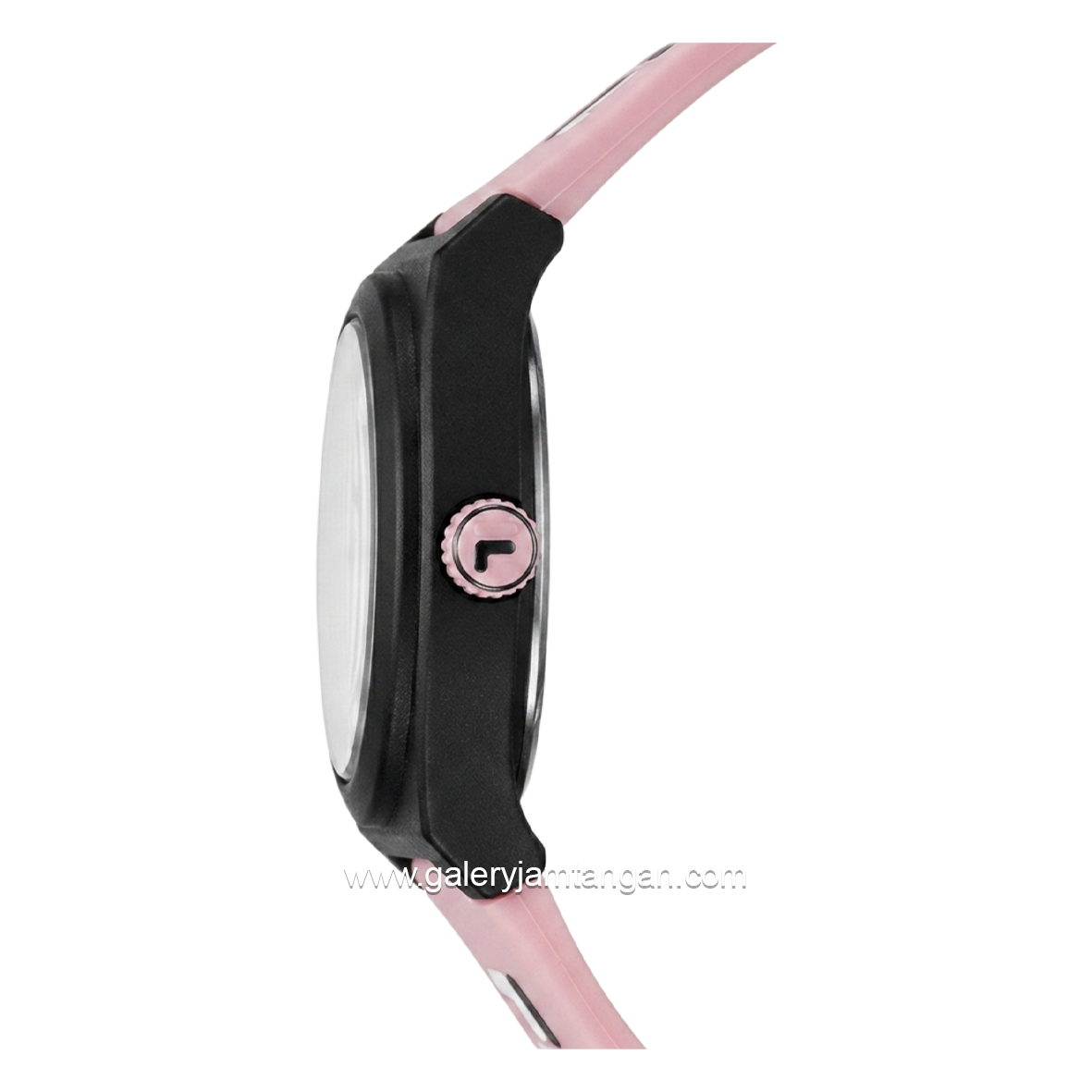 FILA 38-180-106 Analog Pink Black Rubber Strap