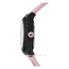 FILA 38-180-106 Analog Pink Black Rubber Strap