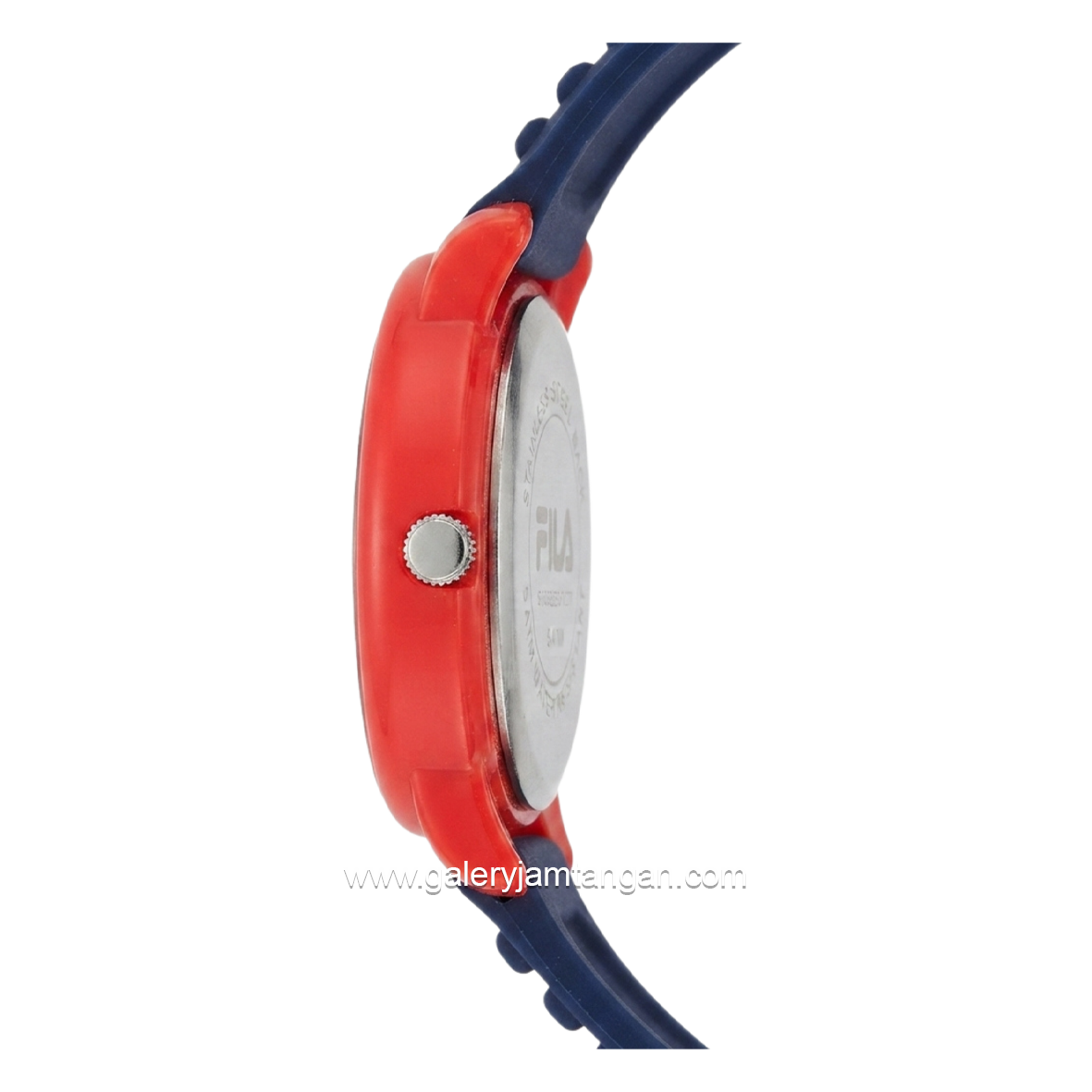 FILA 38-203-004 Navy Red Rubber Strap