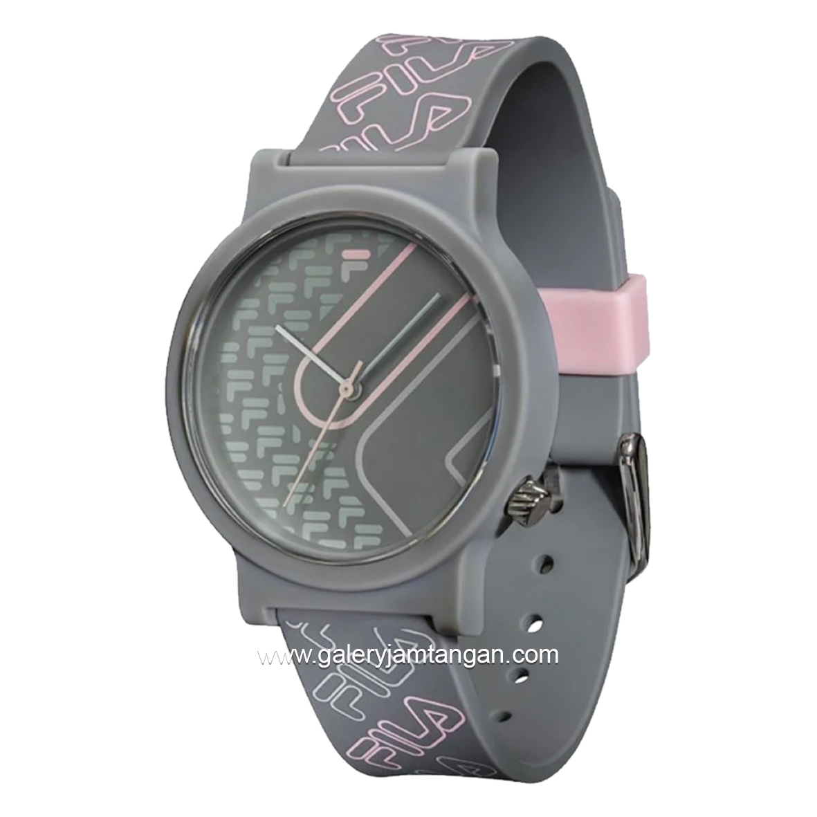 FILA 38-320-204 Full Grey Silicone Strap