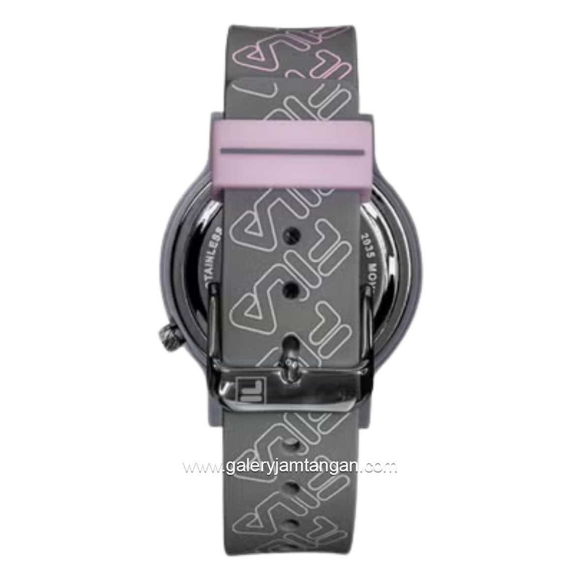FILA 38-320-204 Full Grey Silicone Strap