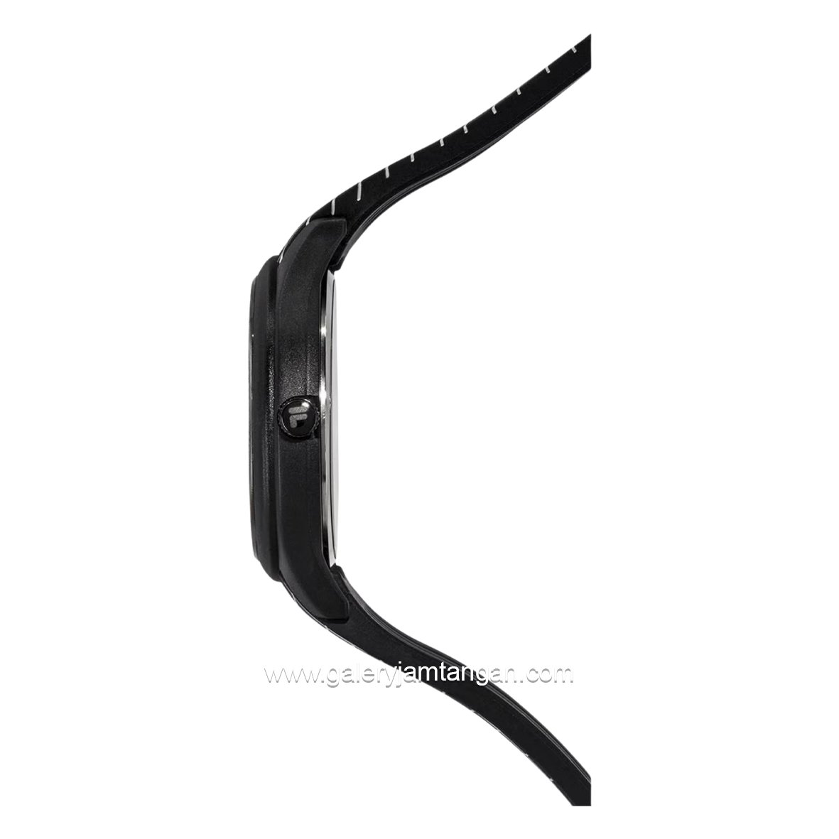 FILA 38-321-202 Black White Silicone Strap