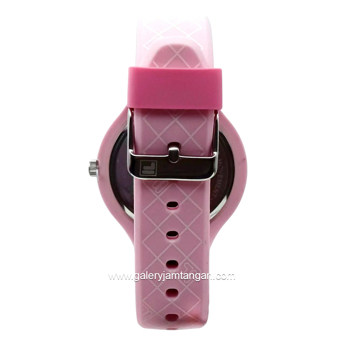 FILA 38-342-004 Pink Dial White Silicone Strap