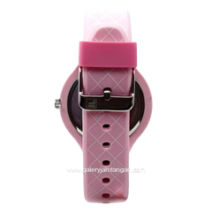 FILA 38-342-004 Pink Dial White Silicone Strap