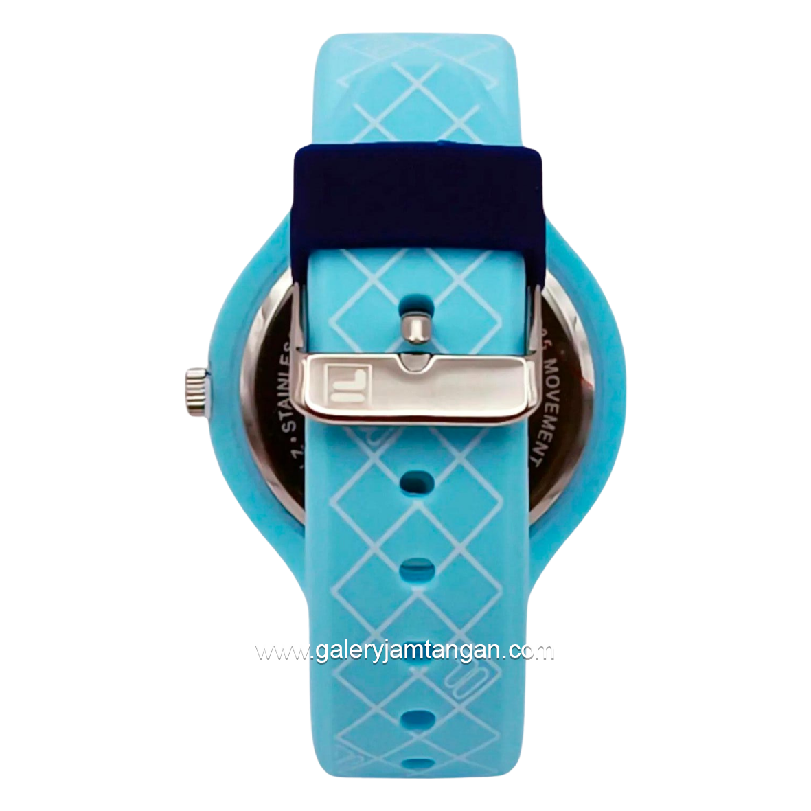 FILA 38-342-005 Blue Ring Navy Silicone Strap