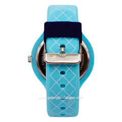FILA 38-342-005 Blue Ring Navy Silicone Strap