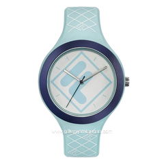 FILA 38-342-005 Blue Ring Navy Silicone Strap