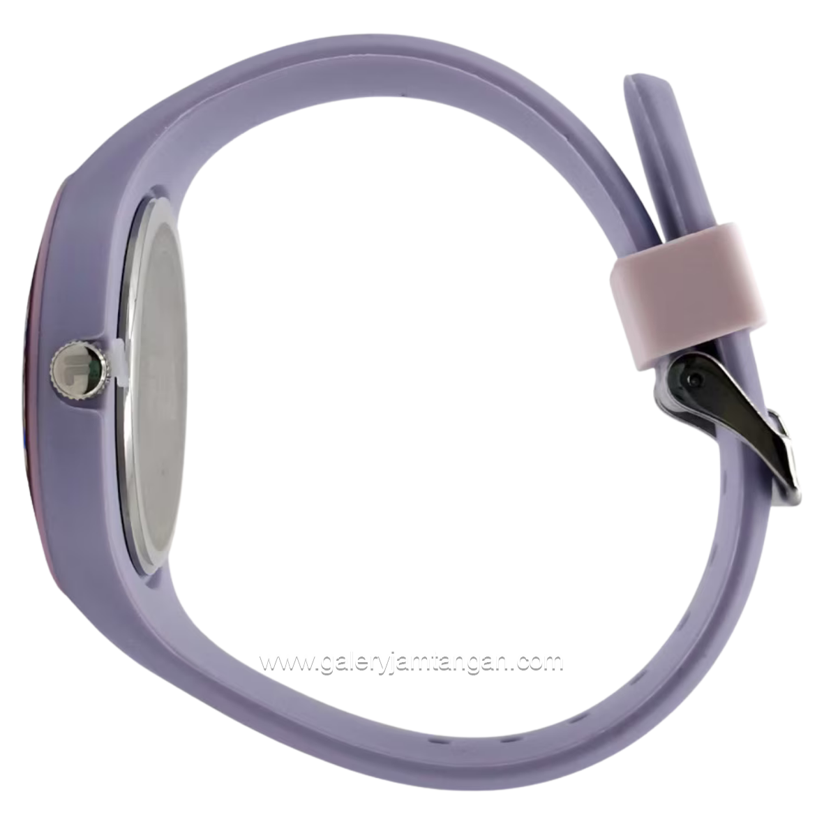 FILA 38-342-006 Purple Ring Pink Silicone Strap