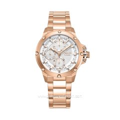 Alexandre Christie AC 6564 BF Rosegold Dial White Stainless Steel