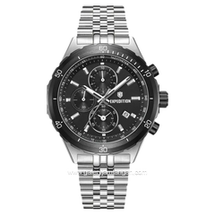 Expedition E 6870 MC Silver Dial Black Stainless Steel
