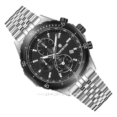 Expedition E 6870 MC Silver Dial Black Stainless Steel