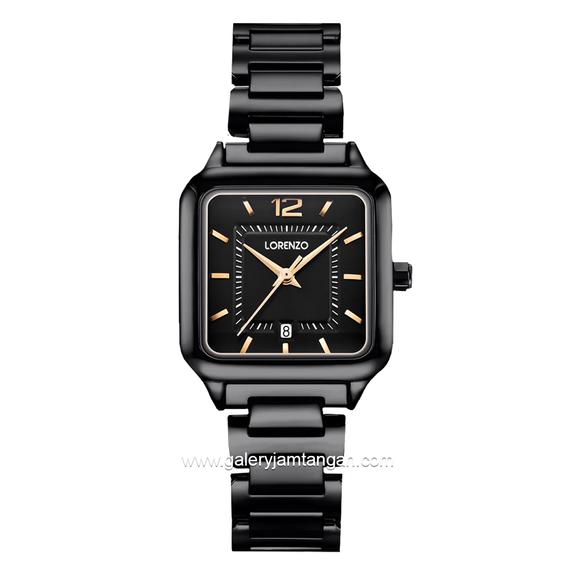 LORENZO R 7101 L Black List Rosegold Stainless Steel