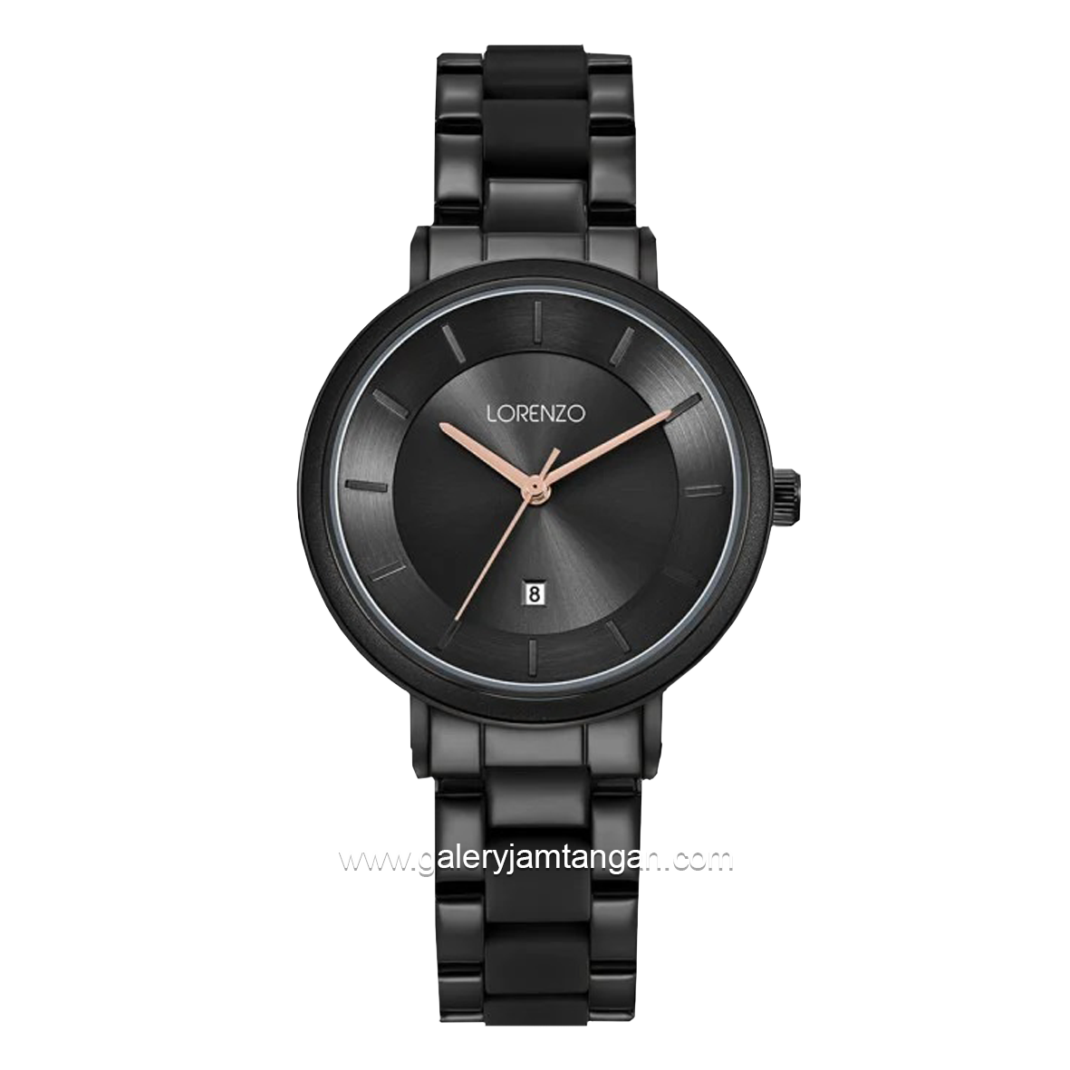 LORENZO R 7131 L Black Stainless Steel