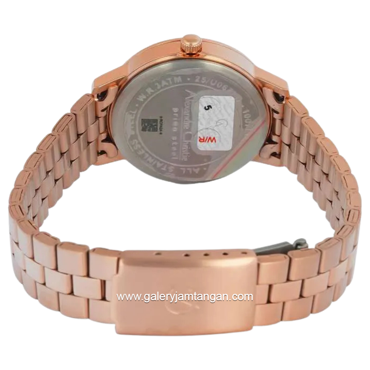 Alexandre Christie AC 1007 MDBRGLN Full Rosegold Stainless Steel