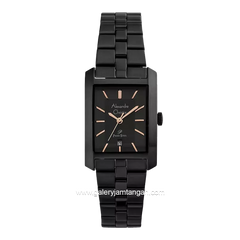 Alexandre Christie AC 1019 LD Black Dial Black Stainless Steel