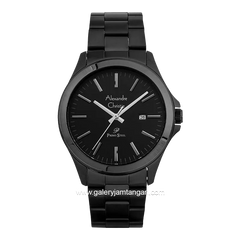 Alexandre Christie AC 1026 MD Black Stainless Steel Strap