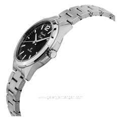 Alexandre Christie AC 1031 LDBSSBA Silver Dial Black Stainless Steel Strap