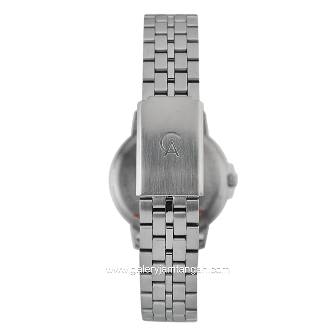 Alexandre Christie AC 1036 MDLSSBA Silver Dial Black Stainless Steel Strap