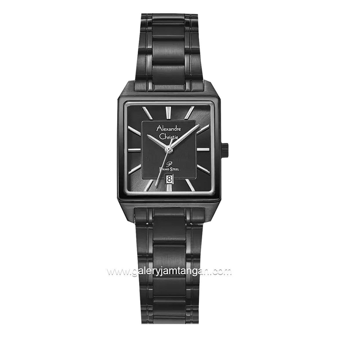 Alexandre Christie AC 1038 LD Black Stainless Steel