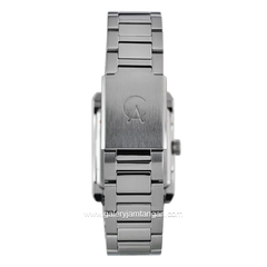 Alexandre Christie AC 1039 LD Silver Dial Pink Stainless Steel