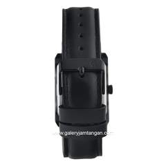 Alexandre Christie AC 1039 MD & AC 1039 LD Full Black Leather Strap