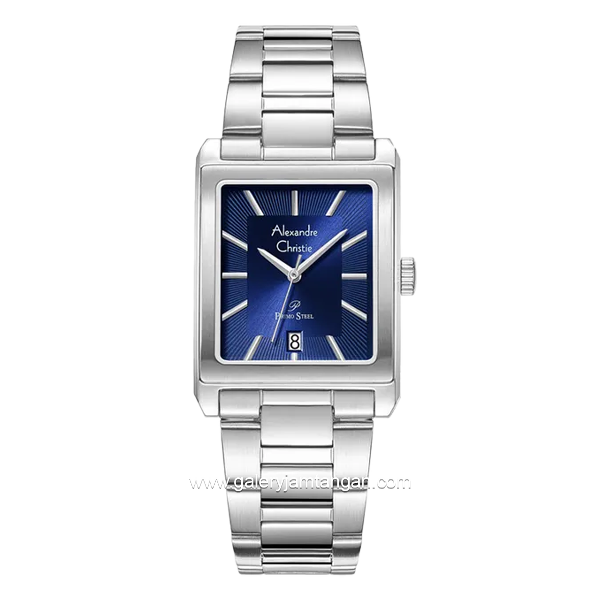 Alexandre Christie AC 1039 MD Silver Dial Blue Stainless Steel