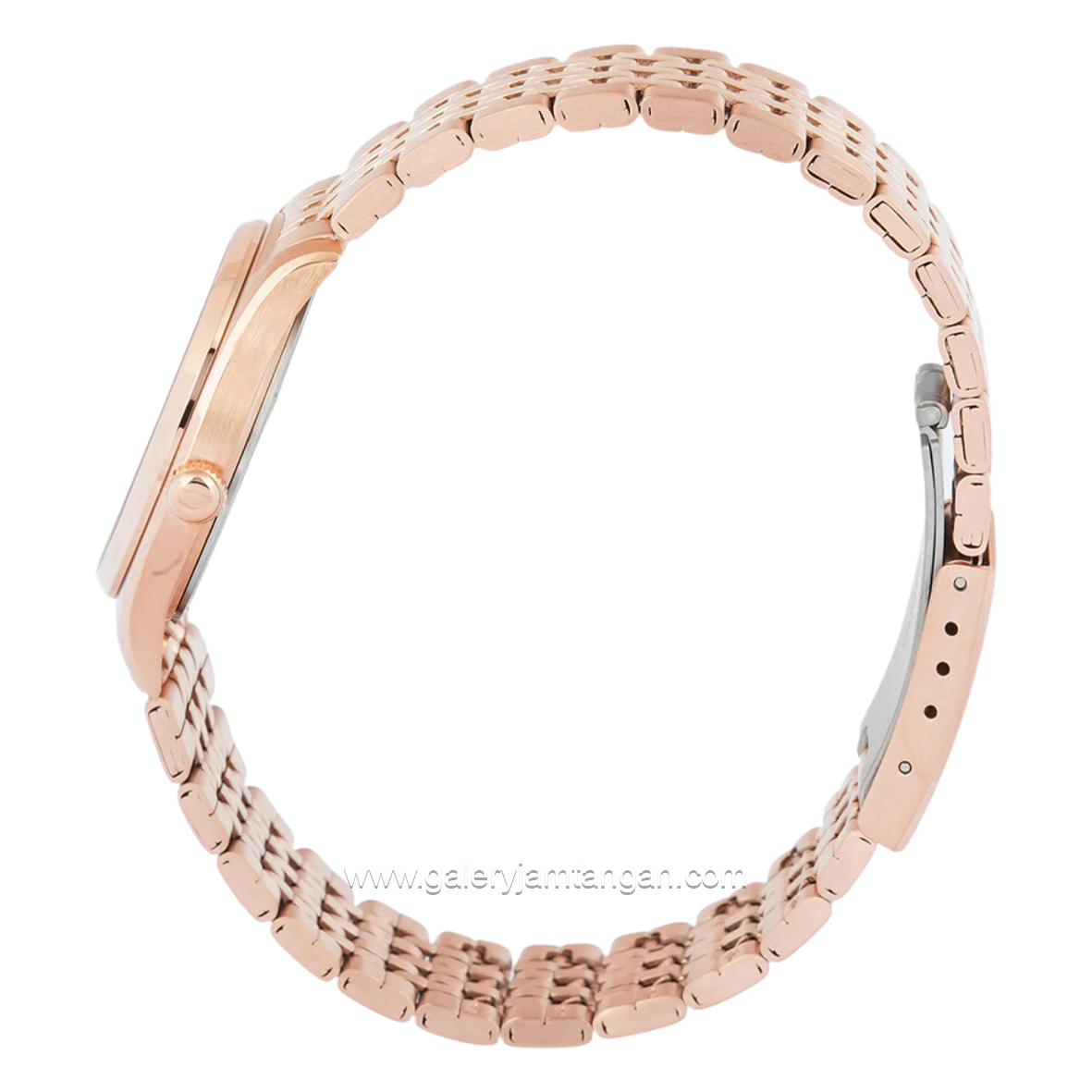 Alexandre Christie AC 1040 LDBRGGN Rosegold Dial Green Stainless Steel Strap
