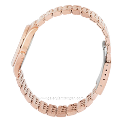 Alexandre Christie AC 1040 LDBRGGN Rosegold Dial Green Stainless Steel Strap