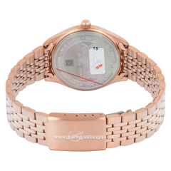 Alexandre Christie AC 1040 LDBRGGN Rosegold Dial Green Stainless Steel Strap