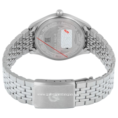 Alexandre Christie AC 1040 MD Silver Dial White Stainless Steel Strap